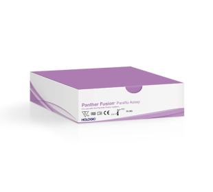 Assay box on white background